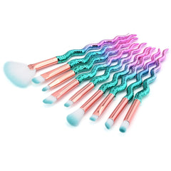 10 pcs makeup brushes sets