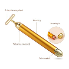 Energy 24K Gold Bar Facial Roller Massager